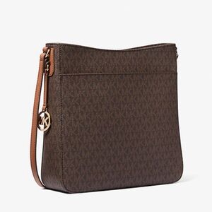 PRE-LOVED-Michael Kors Women's Jet Set Travel Shoulder Bag(Brown Acorn)